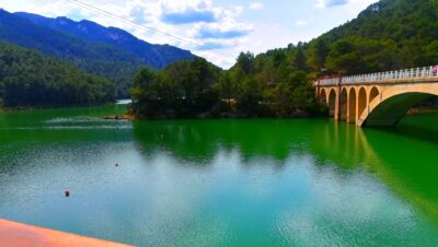 Vistas desde el Molí del Abad 2. Pantano Ulldecona