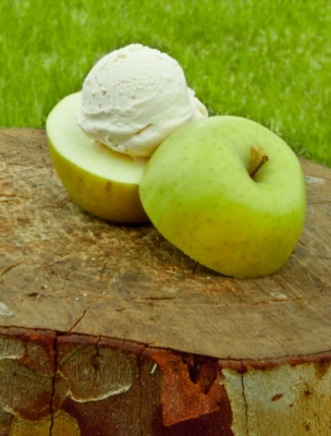 Sorbete de manzana