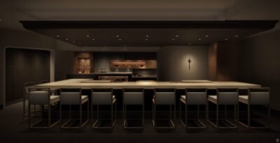 Interior del restaurante. Foto: SL Green