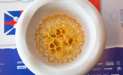 Postre ganador del concurso.