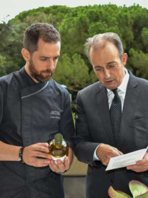 Toni Gerez en Castell Peralada Restaurante. Foto: Castell Peralada