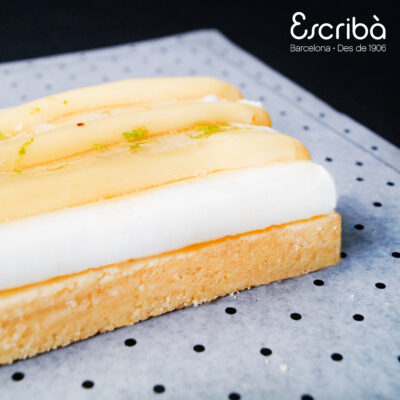 El turrón lemon pie es uno de los más demandados en Escribà. Foto: Escribà