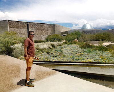 Sebastian Sebastián Zuccardi en la bodega Zuccardi Valle de Uco, fundada por el en 2016.