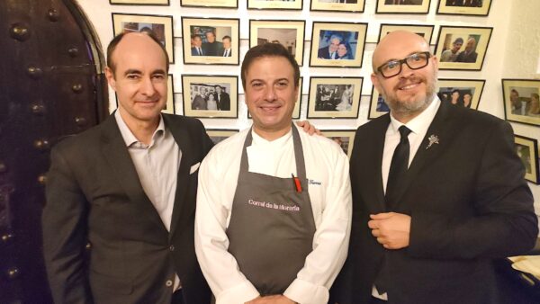 Juan Manuel del Rey, David García y Santi Carrillo. Foto A. Luchini.
