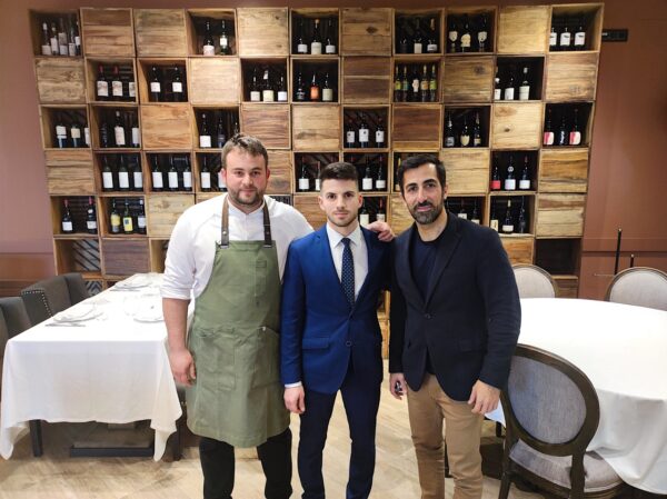Toño Navarro, Luis Moya y Felipe Sánchez Foto A. Luchini.