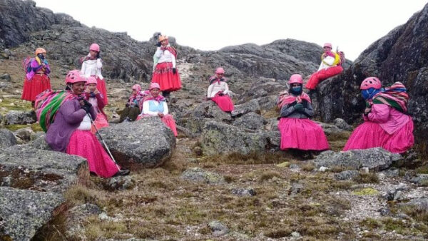 Cholitas bolivianas