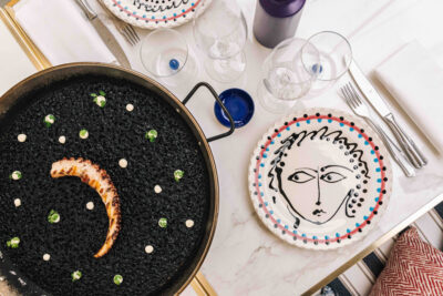 Arroz negro en La Chambre Bleue