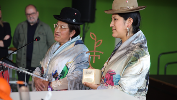 Cholitas bolivianas