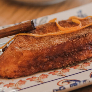 Torrija de El Café de la Ópera (c/ Arrieta, 6, Madrid))