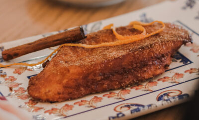 Torrija de El Café de la Ópera (c/ Arrieta, 6, Madrid))