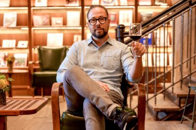 Fernando Mora, en el hotel Emma de San Antonio.