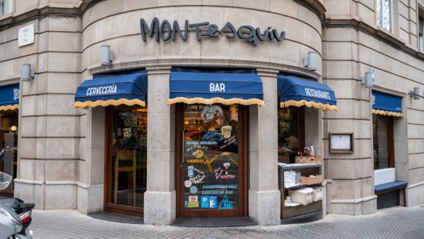 Fachada del actual Montesquiu