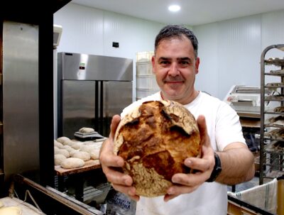 Raúl Fere, presidente del gremio de panaderos de la región de Murcia. Foto Martínez Bueso.