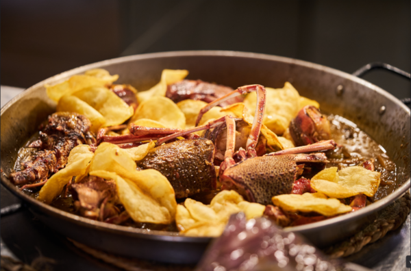 Fritura de langosta