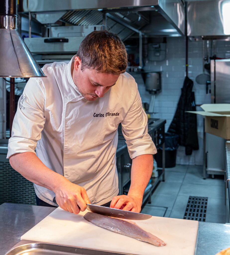 cocinero Carlos Fernández Miranda