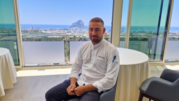 Andrea Drago, al frente de la cocina de Orobianco (Calpe)