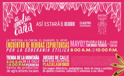 La feria popular se celebra bajo el lema 'por la soberanía etílica'.