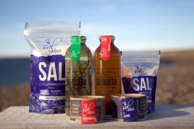 Gama de productos de Sal de Aquí.Foto Sal de Aquí.
