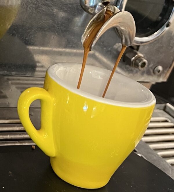 El gran momento del espresso.