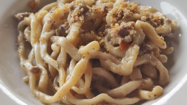 Pici con ragu di cinghiale