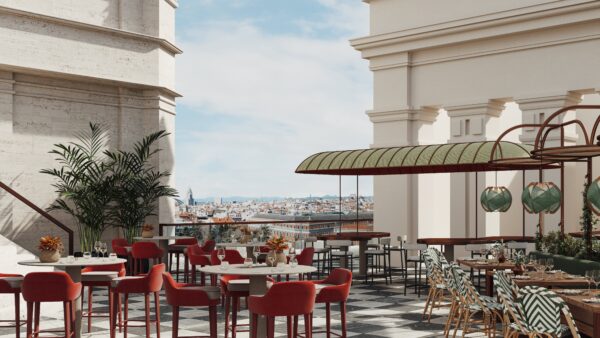 Azotea del Palacio de Cibeles, con unas de las mejores vistas de Madrid