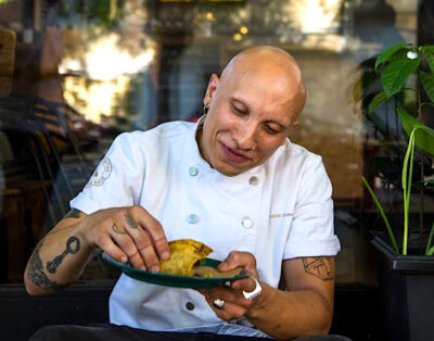 Lucas Canga es otro de los cocineros ilusionados con la llegada de la Michelin.
