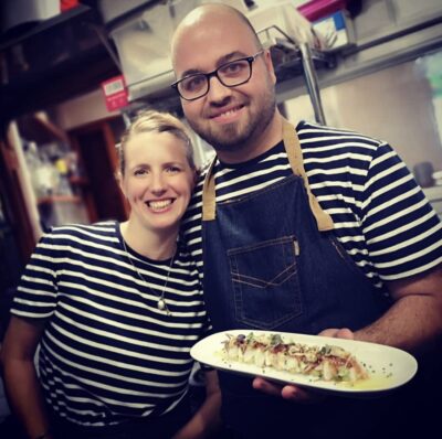 Yago Márquez y Cecilia Delpech