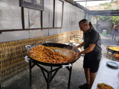 Arroz en paella XL del restaurante Ayo