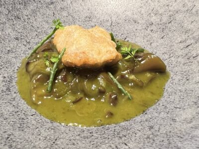 Guiso de manitas y kokotxas de Islares
