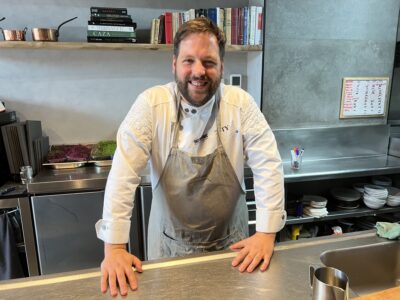 El cocinero Julen Bergantiños, de Islares (Bilbao)