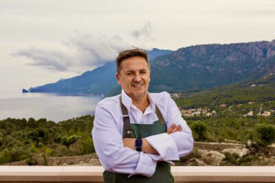 El chef ejecutivo de Son Bunyola, Samuel G. Galdón (fotos cedidas por el hotel)