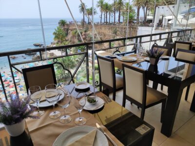 Vistas desde el restaurante Puerta del Mar