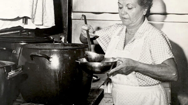 Ángeles Quirós, en los fuegos de Casa Gerardo