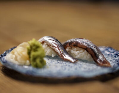 La parte japonesa de Sukaldean Aitor Santamaría (foto del restaurante)