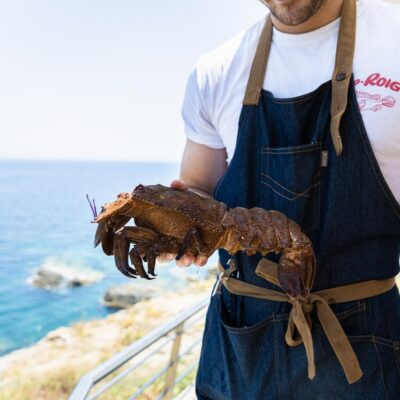 Marisco recién pescado en Cap Roig