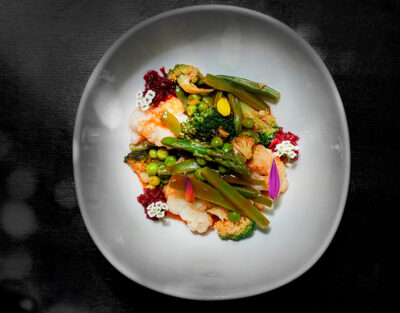 Plato de Sukaldean Aitor Santamaría (foto del restaurante)