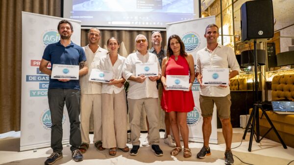 Foto de los premiados por AGIF (Consell d'Eivissa)