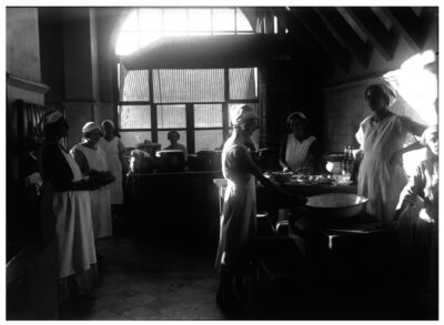 Cocina del Hotel Europa, en Medellín. procedencia, Fondo de Fotografía Rodríguez.