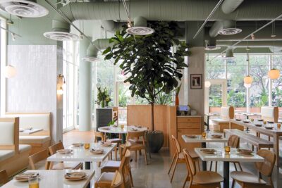 Comedor interior de Maty's. Foto Maty's