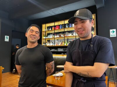 José y Sergio, socios fundadores de Gaijin Cocina Nikkei.