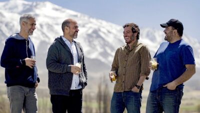 Martín Auzmendi, Agustín Camps, Sebastián Zuccardi y Julián Díaz, fundadores de La Fuerza.