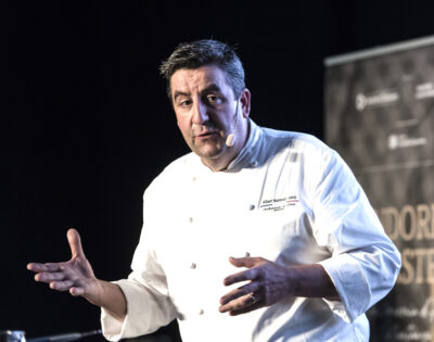 Albert Boronat durante su ponencia en Andorra Taste 2022.