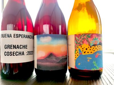 El garnacha de Buena Espranza espera su etiqueta.