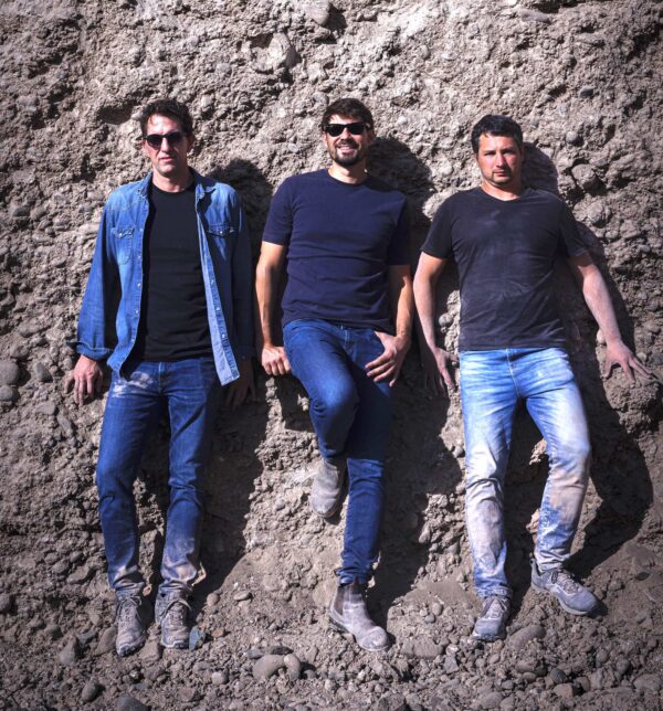 Ariel Núñez, Andrés Vignoni y Facundo Impagliazzo.