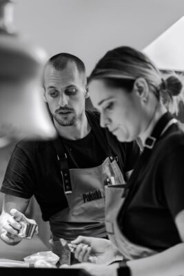 Cristina Cánovas y Diego Aguila, de Palodú (Málaga)