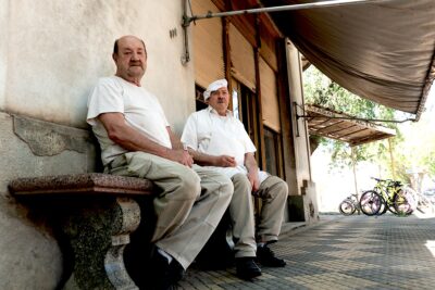 Los hermanos Adamini siempre han ivido en la cuadra. Victor Bosero.