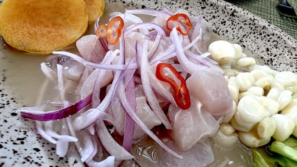 Cebiche de mero