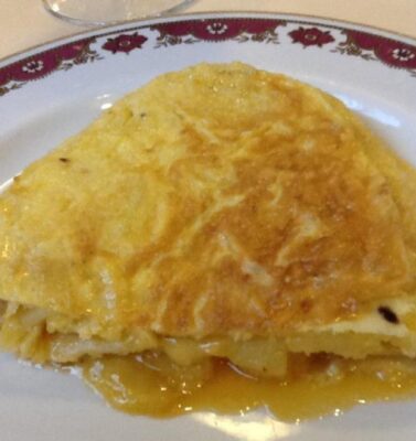 Tortilla de Tamara (Foto Carlos Maribona)