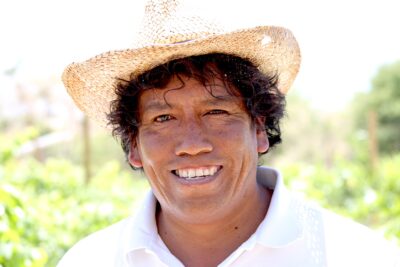 Wilfredo Cruz, fundador de la Coopertiva Lickan Antay.