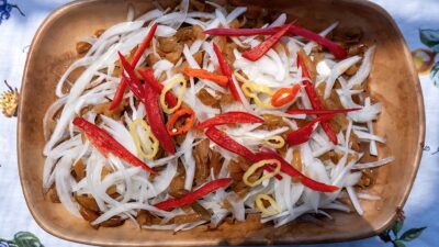 ceviche de cochayuyo